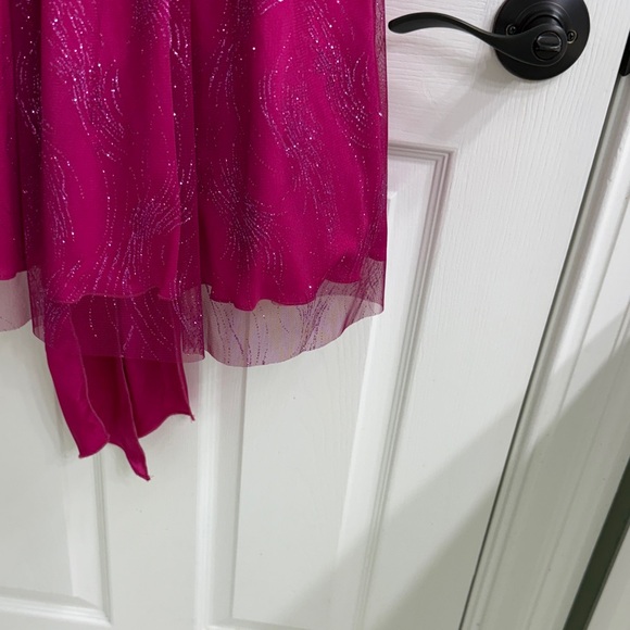 SALE🎄B. Smart Pink Glitter Mini Dress - Picture 5 of 7